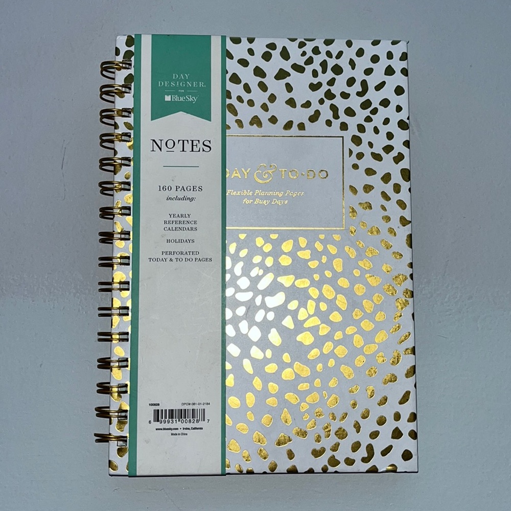 Day designer notes